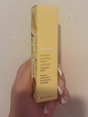 Glossier Banana Pudding Balm Dotcom Limited Edition Unopened